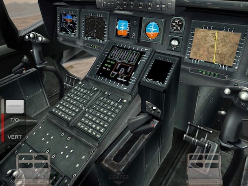 Osprey cockpit